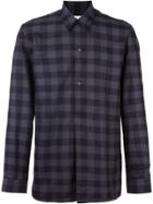 Maison Margiela Checked Causal Shirt - Grey