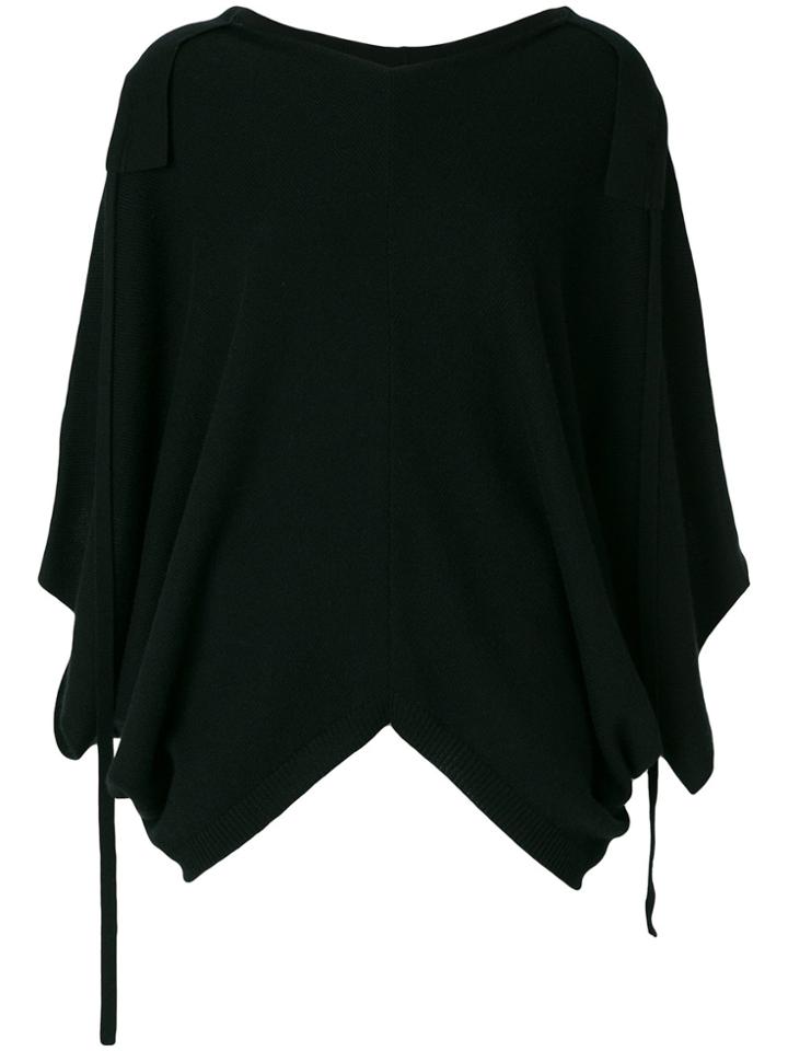 Valentino Cashmere Hooded Jumper - Black