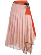 Sacai Asymmetrical Skirt - Pink