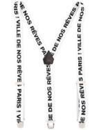 Études City Of Dreams Print Braces - White