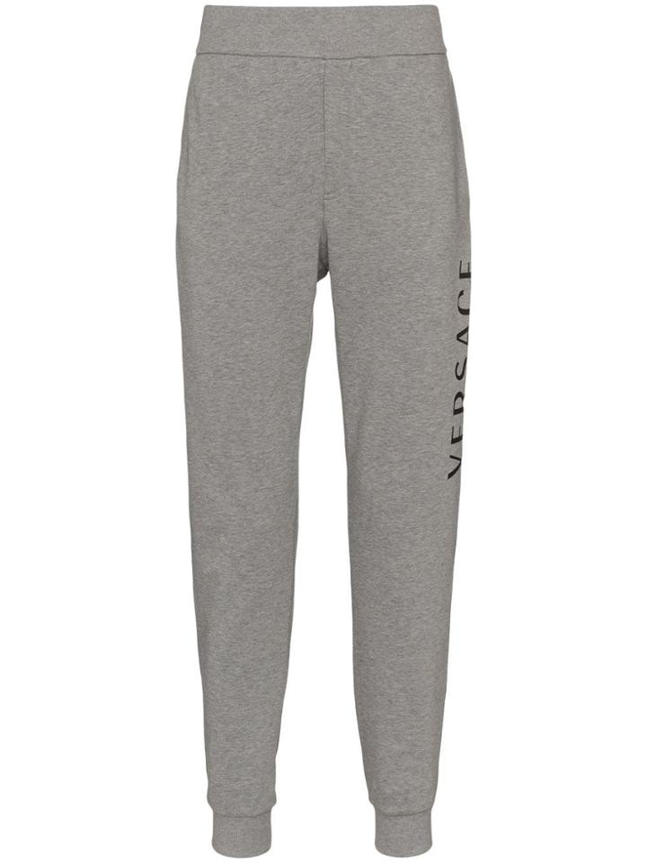 Versace Medusa Logo Track Trousers - Grey
