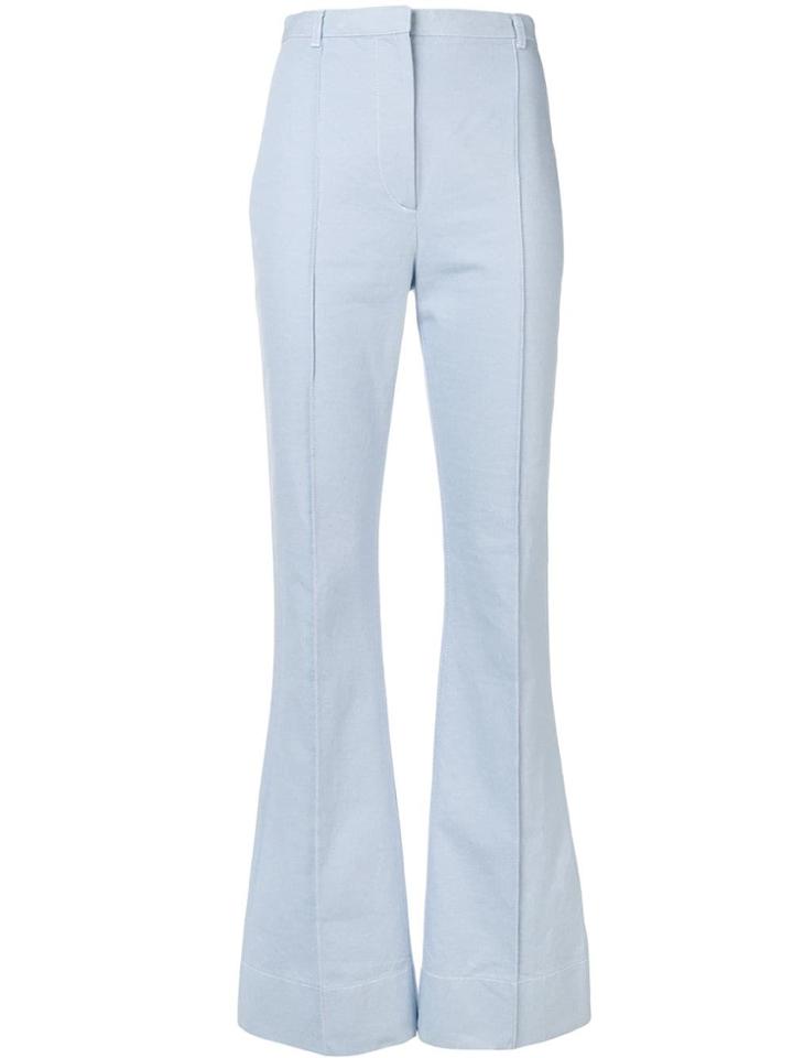 Philosophy Di Lorenzo Serafini Flared Trousers - Blue