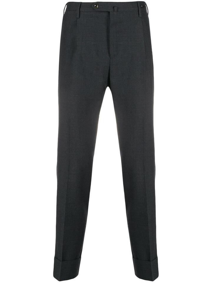 Pt01 Flicker Super 100s Trousers - Grey