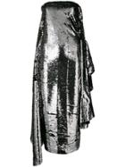 Paula Knorr Sequin Embellished Dress - Metallic