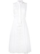 Capucci Embroidered Dress - White