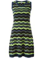 M Missoni Zigzag Knit Dress, Women's, Size: 42, Cotton/acrylic/polyamide/wool