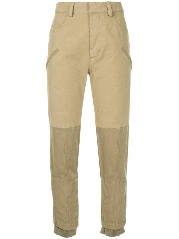 Haider Ackermann Binding Detail Trousers - Neutrals