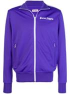 Palm Angels Logo Track Jacket - Purple