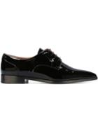 Red Valentino Pointed Toe Derby Shoes, Women's, Size: 39, Black, Leather