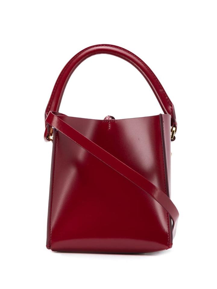 Sophie Hulme Nano Albion Cube Bag - Red