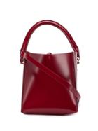 Sophie Hulme Nano Albion Cube Bag - Red