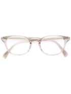 Oliver Peoples 'sarver' Glasses, Nude/neutrals, Acetate