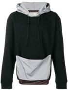A-cold-wall* Panel Colour Block Hoodie - Black