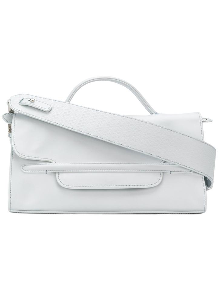Zanellato Square Shaped Clutch - Blue