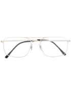 Ray-ban Rectangular Frame Glasses - Silver