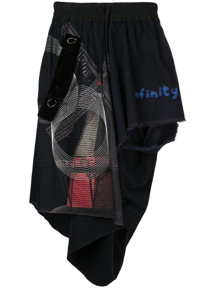 Bernhard Willhelm Embroidered Vest - Blue