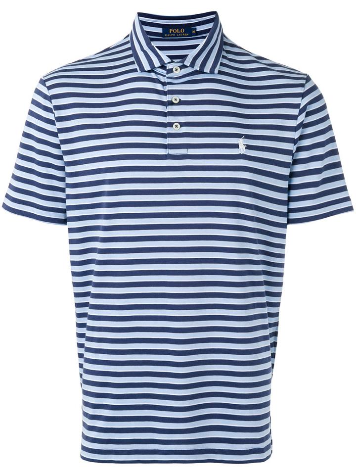 Polo Ralph Lauren - Striped Polo Shirt - Men - Cotton - Xl, Blue, Cotton