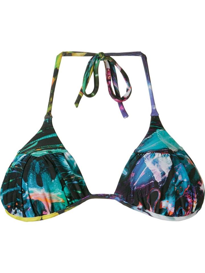 Blue Man 'oceano' Halterneck Bikini Top, Women's, Size: G, Polyamide/spandex/elastane