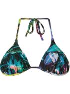 Blue Man 'oceano' Halterneck Bikini Top, Women's, Size: G, Polyamide/spandex/elastane