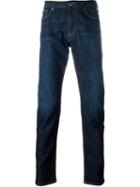 Armani Jeans Straight Leg Jeans, Men's, Size: 36, Blue, Cotton/spandex/elastane