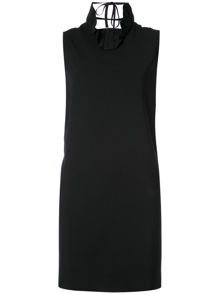 Semsem Camille Ruffle Dress - Black