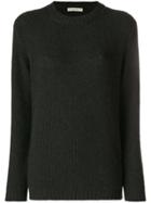 Holland & Holland Long-sleeve Fitted Sweater - Grey