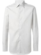 E. Tautz Cutaway Collar Shirt, Men's, Size: 16, Nude/neutrals, Cotton