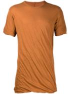 Rick Owens Double Draped T-shirt - Orange