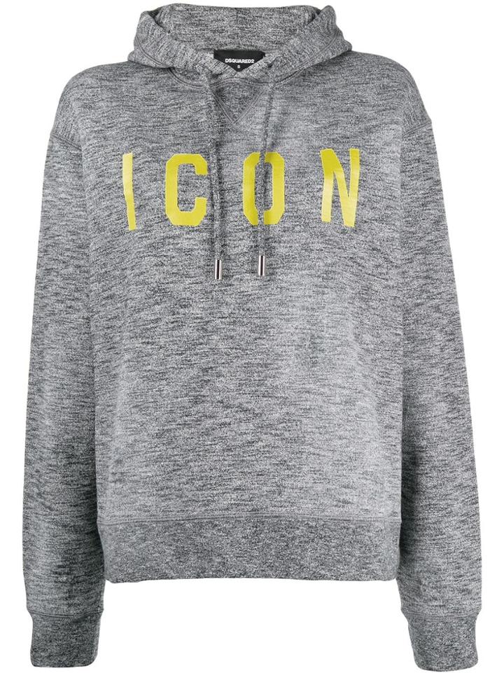 Dsquared2 Icon Hoodie - Grey