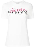 Être Cécile Vanessa Parody T-shirt - White