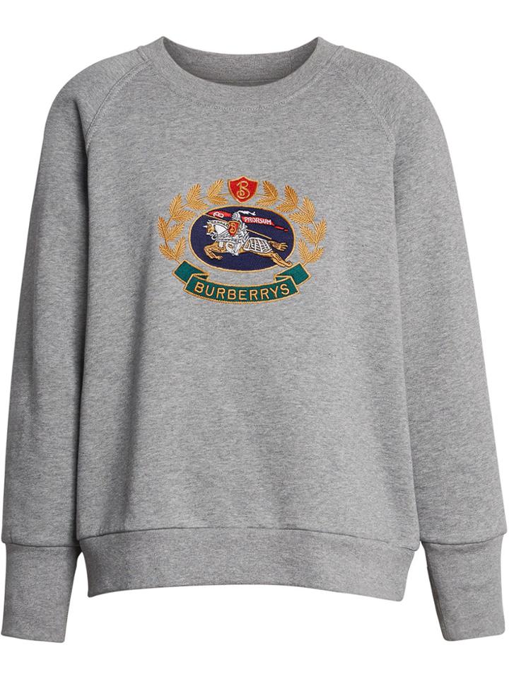 Burberry Reissued Jersey Sweatshirt - Grey