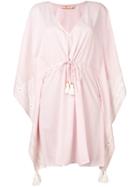 Tory Burch Drawstring Waist Beach Kaftan - Pink