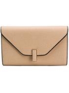 Valextra Iside Envelope Shaped Wallet - Neutrals