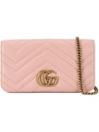Gucci Gg Marmont Mini Bag - Pink