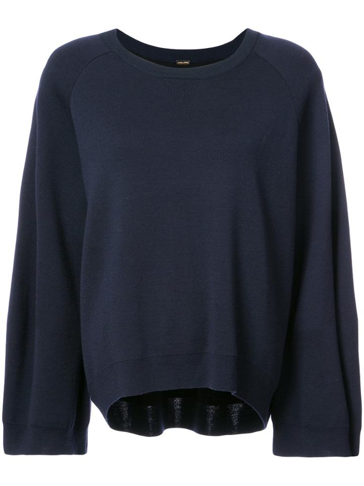 Adam Lippes Oversized Sweatshirt - Black