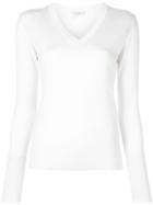 Brunello Cucinelli Fitted Jumper - White