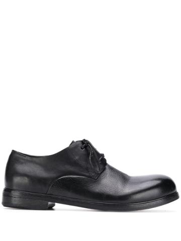 Marsèll Textured Lace-up Oxford Shoes - Black