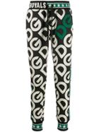 Dolce & Gabbana Monogram Track Pants - Black