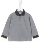 Armani Junior Textured Polo Shirt, Boy's, Size: 10 Yrs, Grey