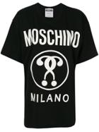 Moschino Logo Patch T-shirt - Black