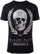 Philipp Plein - Bone T-shirt - Men - Cotton - Xl, Black, Cotton