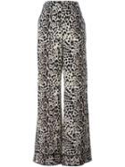 Roberto Cavalli Leopard Print Trousers