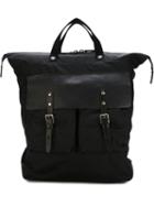 Ally Capellino Igor Backpack, Black, Nylon/leather