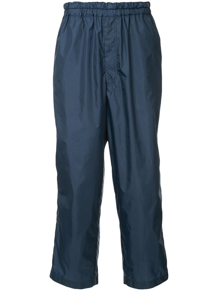 Comme Des Garçons Vintage Parachute Trousers - Blue