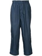 Comme Des Garçons Vintage Parachute Trousers - Blue