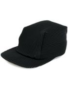 Issey Miyake Men Pleated Baseball Cap - Black