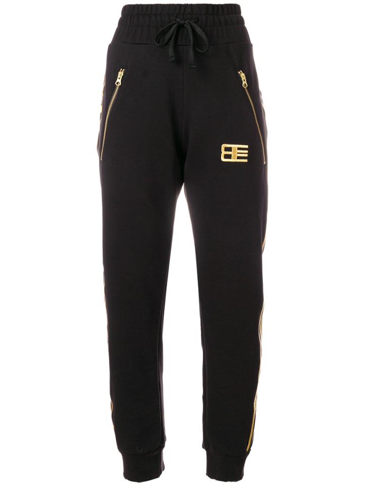 Baja East Embodied Logo Sweat Pants - Black