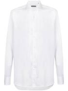 Corneliani Longsleeved Buttoned Shirt - White