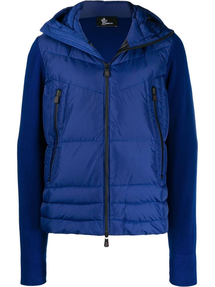 Moncler Grenoble Padded Front Jacket - Blue