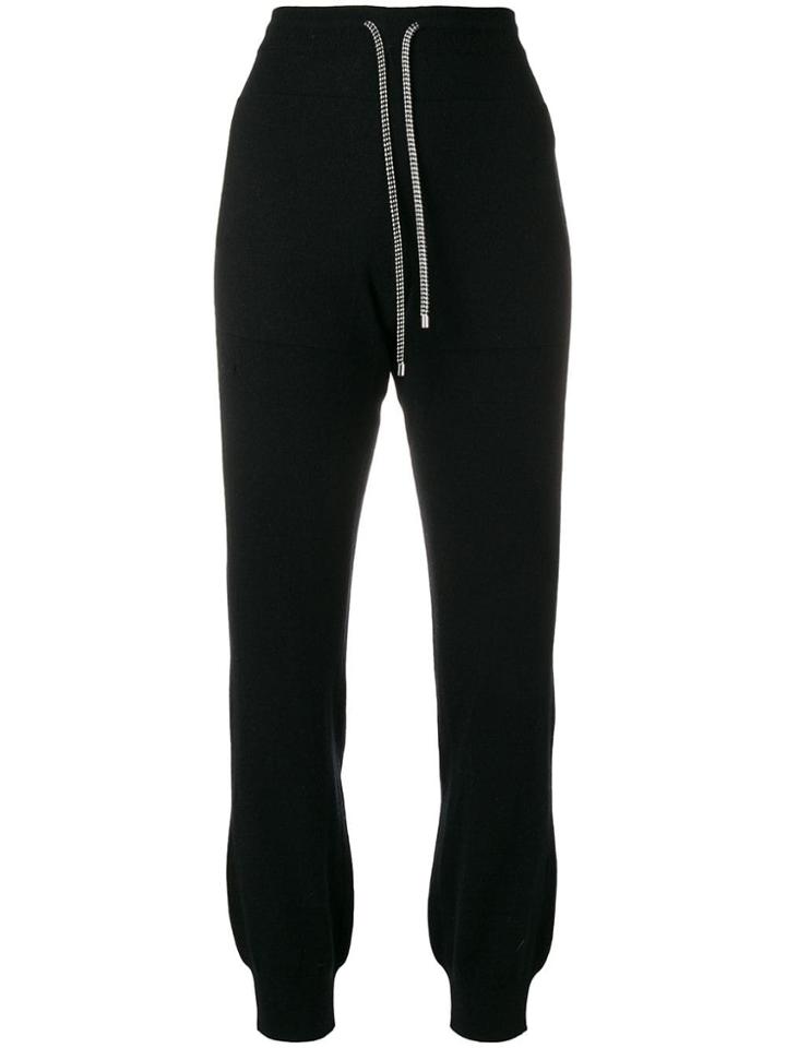 Barrie Cashmere Joggers - Black
